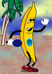 A cool banana