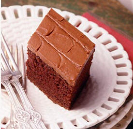 Chocolate Cake with Chocolate Buttercream